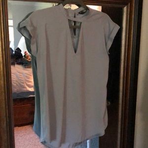 Light blue express blouse